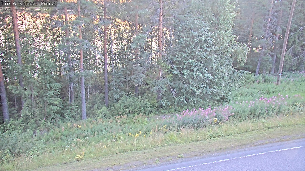 Kelikamerat Kuva Tie 6, Kitee, Kousa, Kitee, Pohjois-Karjala