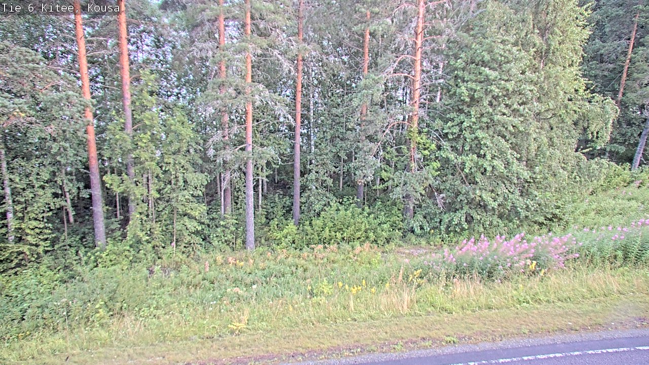 Kelikamerat Kuva Tie 6, Kitee, Kousa, Kitee, Pohjois-Karjala