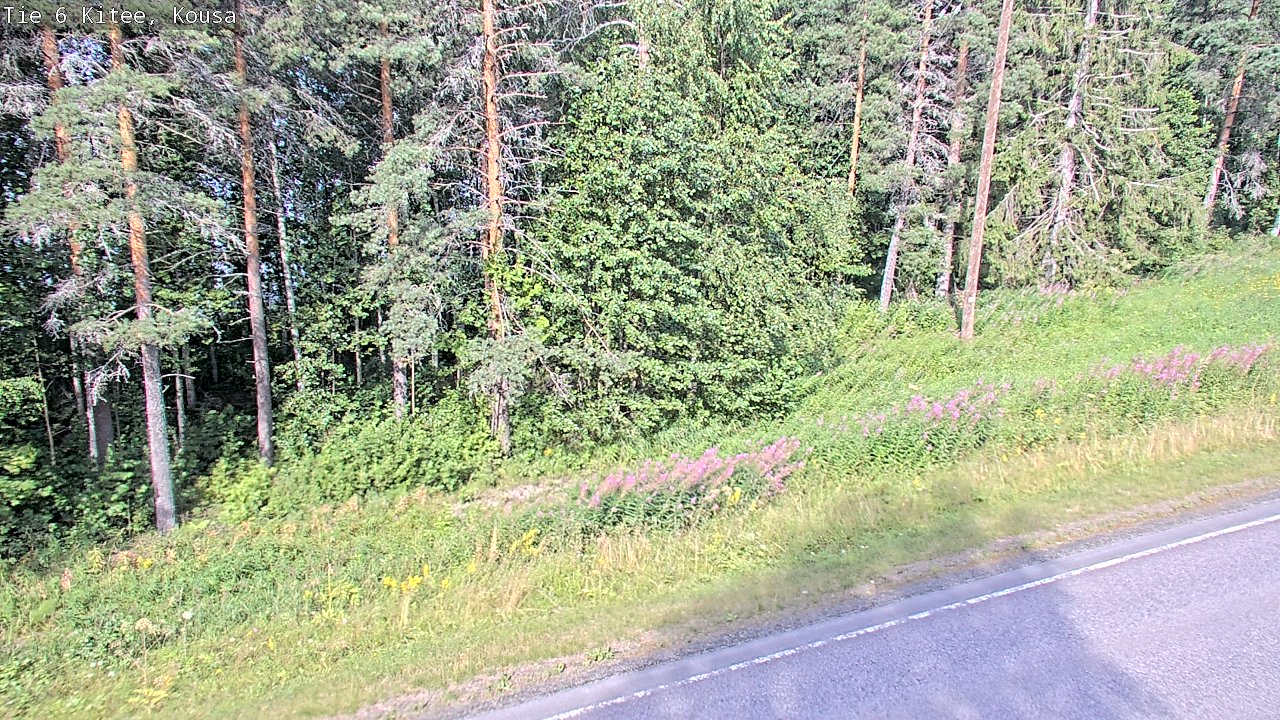 Kelikamerat Kuva Tie 6, Kitee, Kousa, Kitee, Pohjois-Karjala