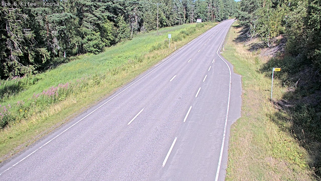 Kelikamerat Kuva Tie 6, Kitee, Kousa, Kitee, Pohjois-Karjala
