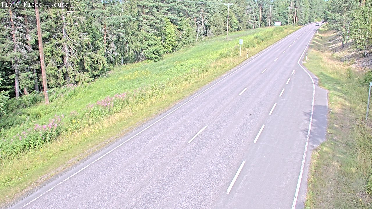 Kelikamerat Kuva Tie 6, Kitee, Kousa, Kitee, Pohjois-Karjala