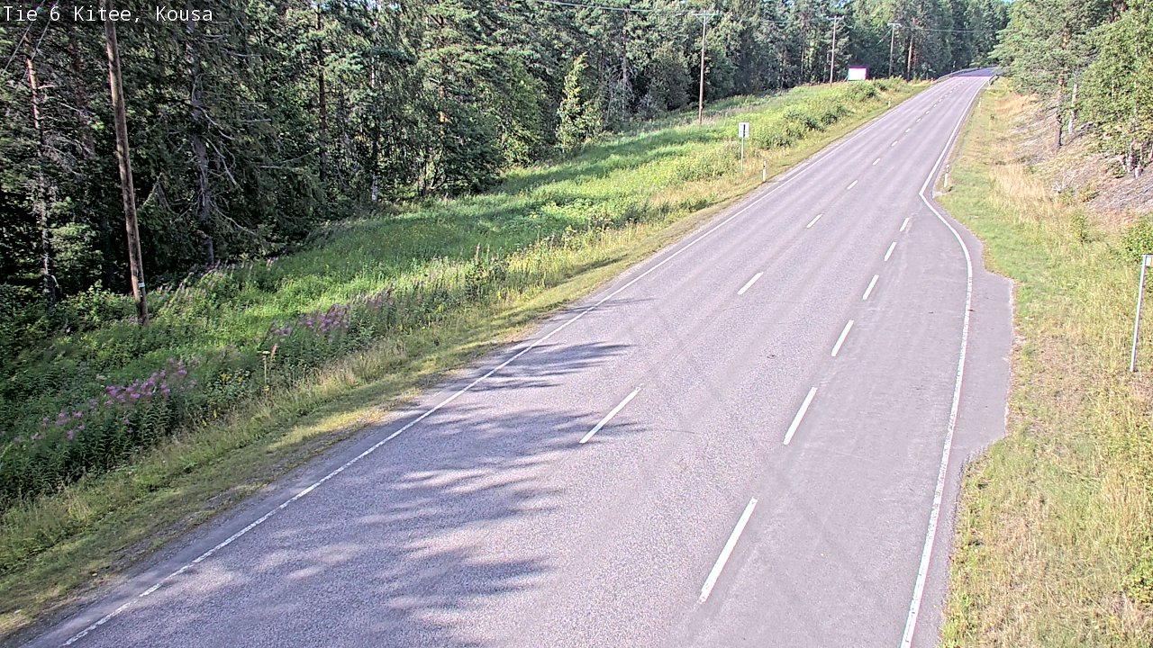 Kelikamerat Kuva Tie 6, Kitee, Kousa, Kitee, Pohjois-Karjala