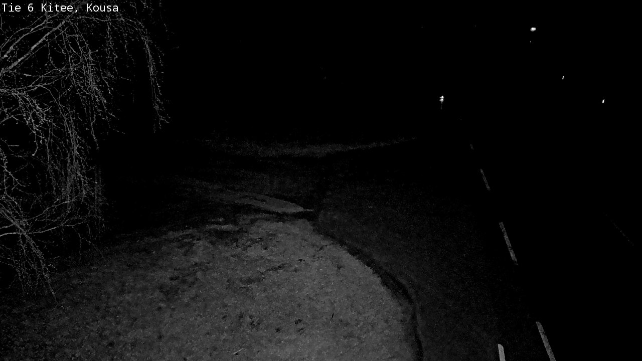 Weather Camera Image Road 6, Kitee, Kousa, Kitee, Pohjois-Karjala