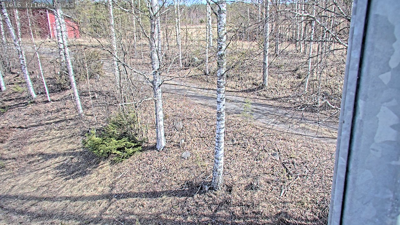 Weather Camera Image Road 6, Kitee, Kousa, Kitee, Pohjois-Karjala