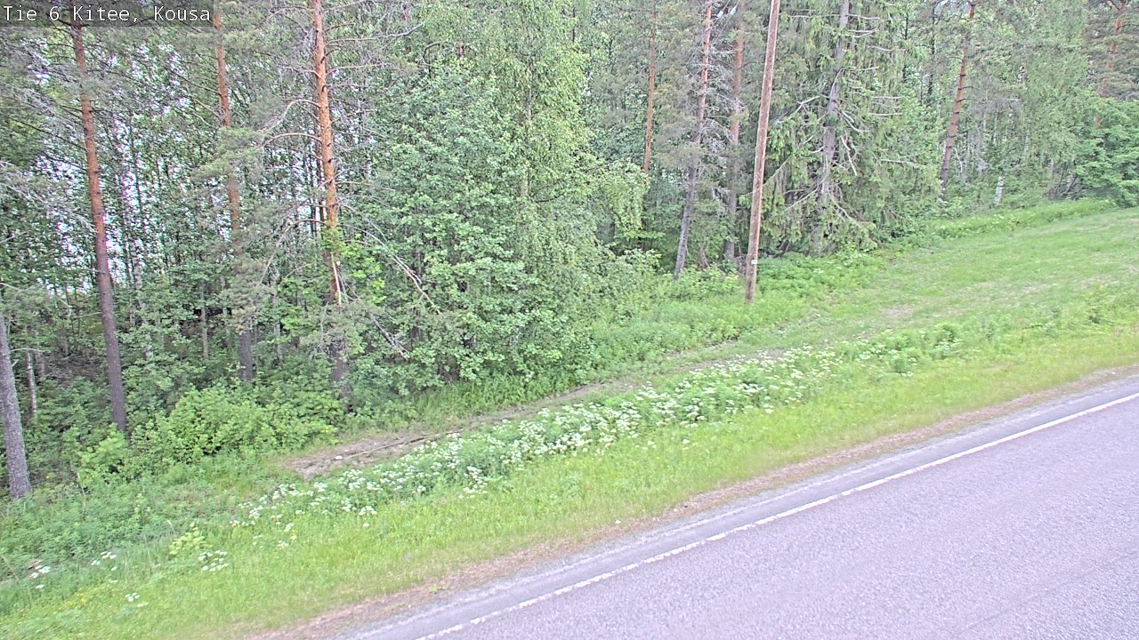 Kelikamerat Kuva Tie 6, Kitee, Kousa, Kitee, Pohjois-Karjala