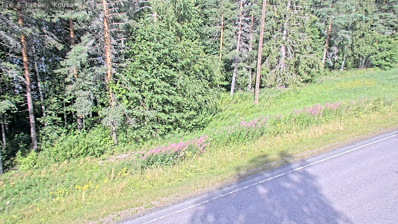 Kelikamerat Kuva Tie 6, Kitee, Kousa, Kitee, Pohjois-Karjala