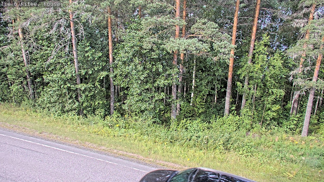 Kelikamerat Kuva Tie 6, Kitee, Kousa, Kitee, Pohjois-Karjala