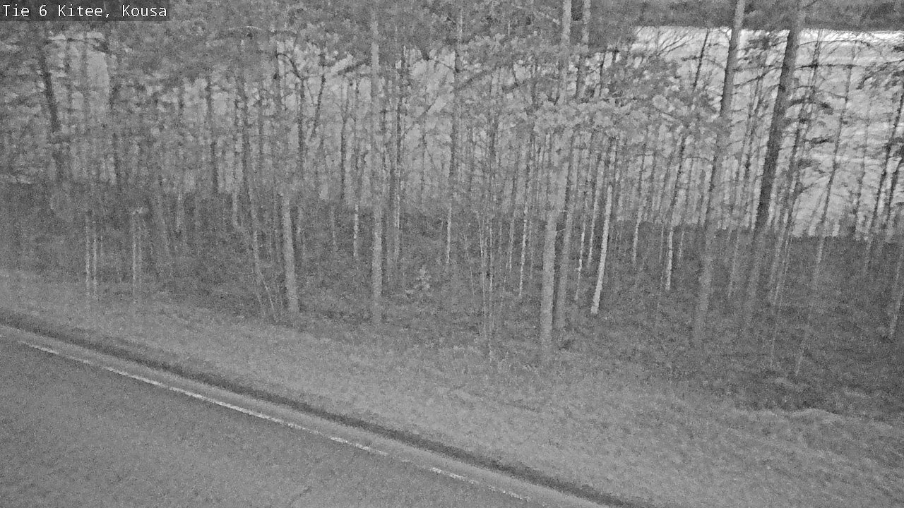 Weather Camera Image Road 6, Kitee, Kousa, Kitee, Pohjois-Karjala