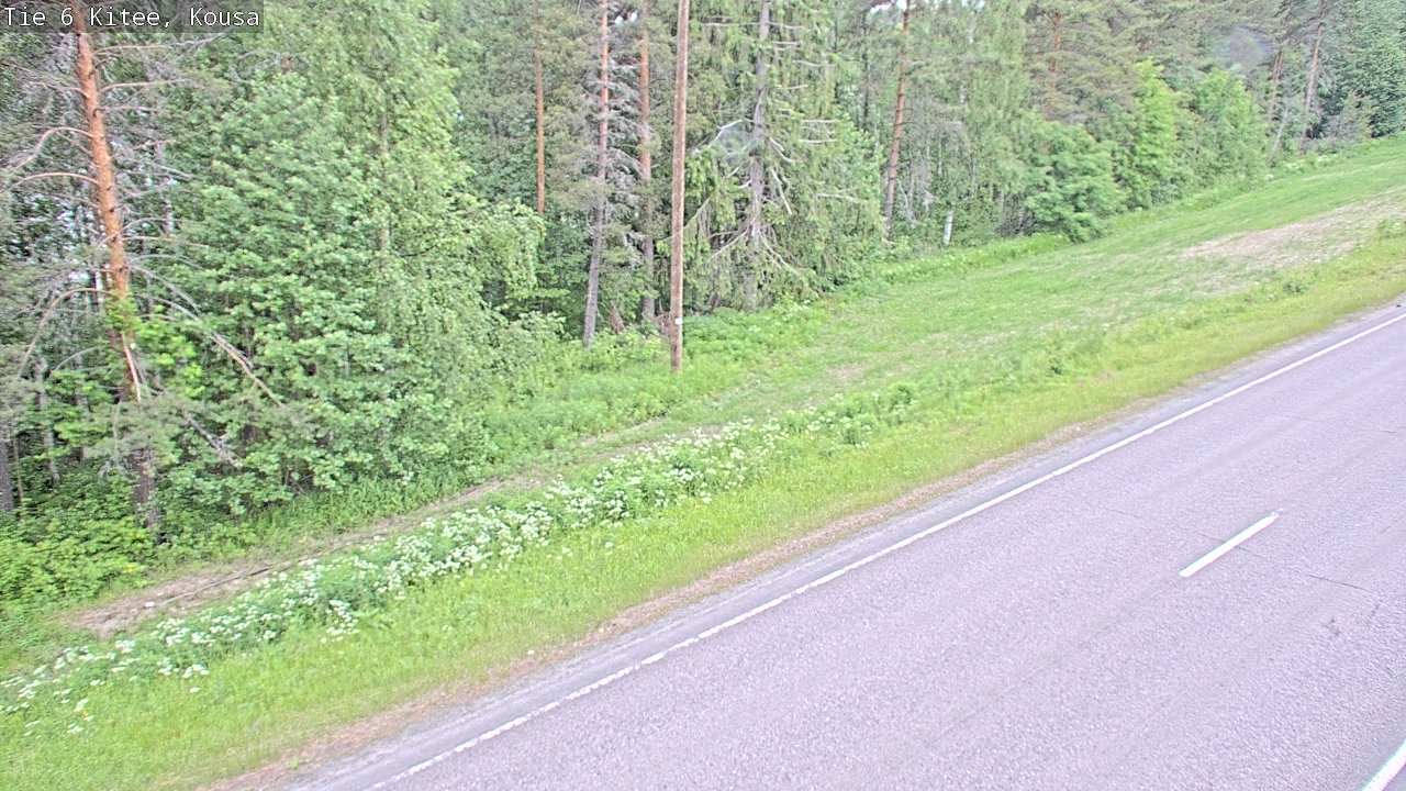 Kelikamerat Kuva Tie 6, Kitee, Kousa, Kitee, Pohjois-Karjala