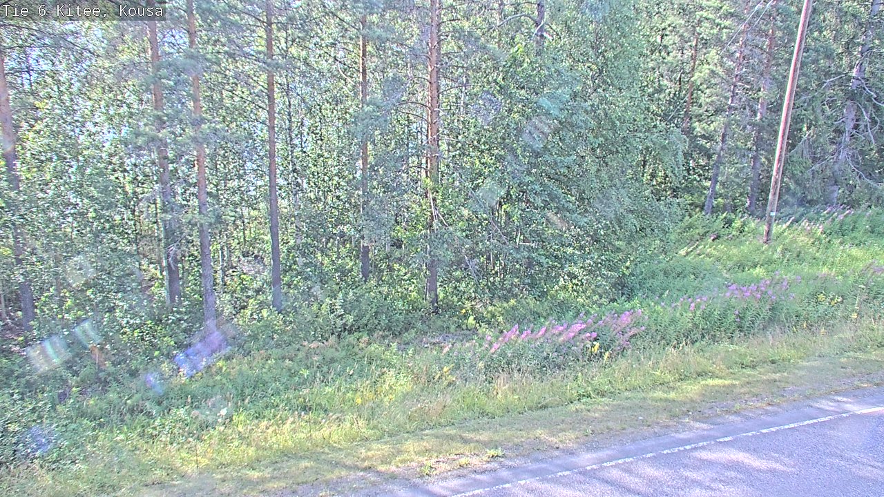 Kelikamerat Kuva Tie 6, Kitee, Kousa, Kitee, Pohjois-Karjala