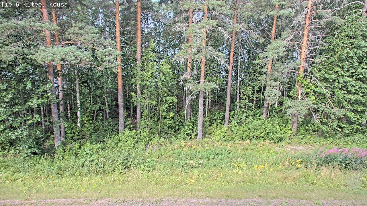 Kelikamerat Kuva Tie 6, Kitee, Kousa, Kitee, Pohjois-Karjala