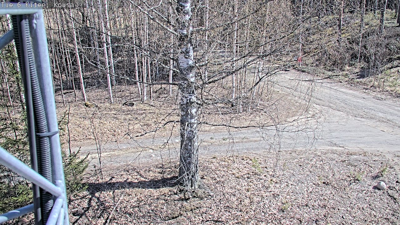 Weather Camera Image Road 6, Kitee, Kousa, Kitee, Pohjois-Karjala