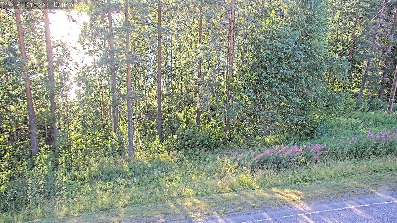 Kelikamerat Kuva Tie 6, Kitee, Kousa, Kitee, Pohjois-Karjala