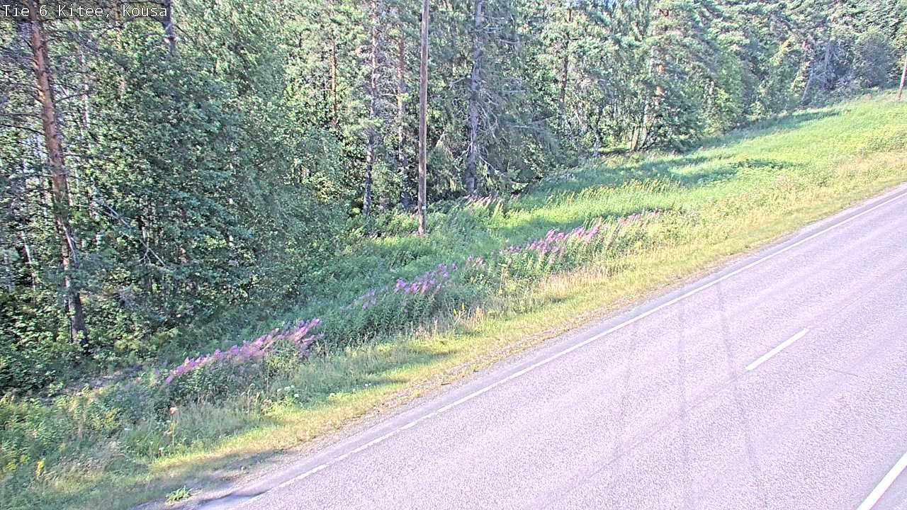 Kelikamerat Kuva Tie 6, Kitee, Kousa, Kitee, Pohjois-Karjala