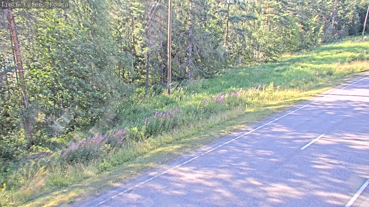 Kelikamerat Kuva Tie 6, Kitee, Kousa, Kitee, Pohjois-Karjala