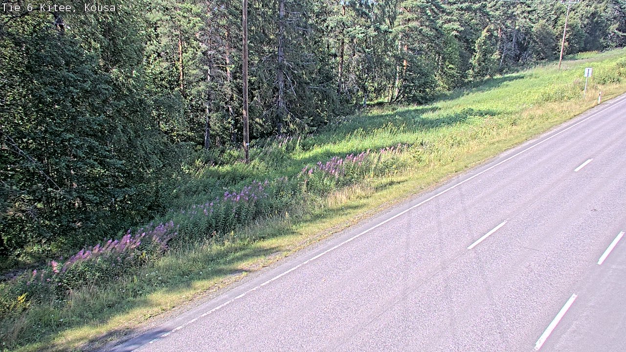 Kelikamerat Kuva Tie 6, Kitee, Kousa, Kitee, Pohjois-Karjala