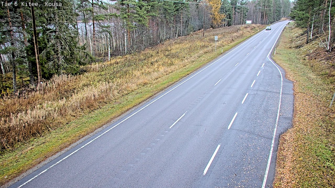 Kelikamerat Kuva Tie 6, Kitee, Kousa, Kitee, Pohjois-Karjala