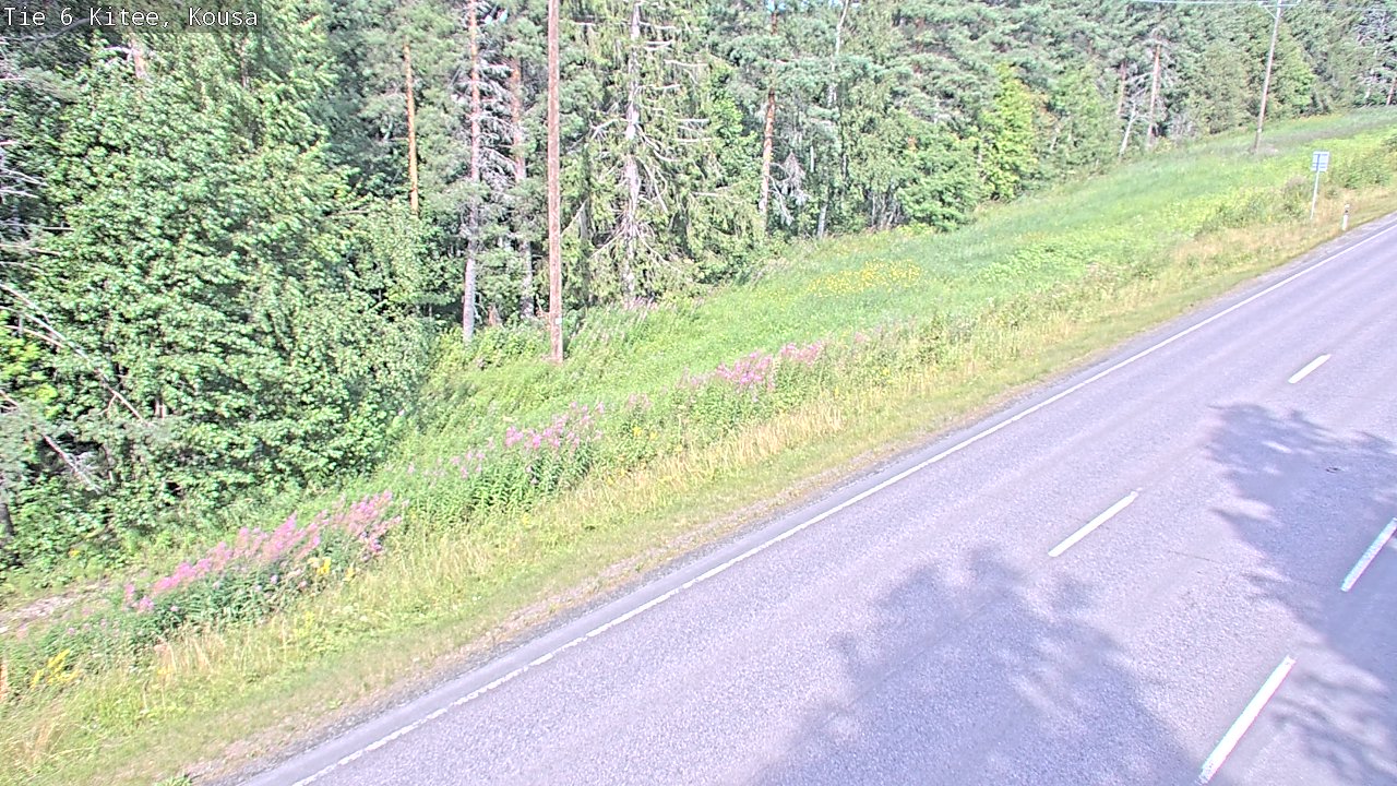 Kelikamerat Kuva Tie 6, Kitee, Kousa, Kitee, Pohjois-Karjala