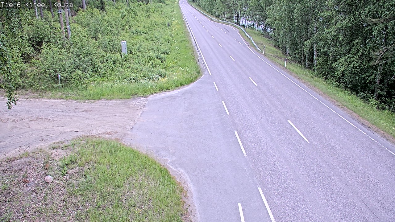 Kelikamerat Kuva Tie 6, Kitee, Kousa, Kitee, Pohjois-Karjala