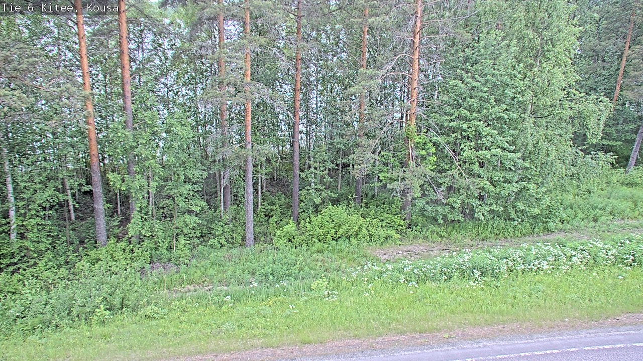 Kelikamerat Kuva Tie 6, Kitee, Kousa, Kitee, Pohjois-Karjala