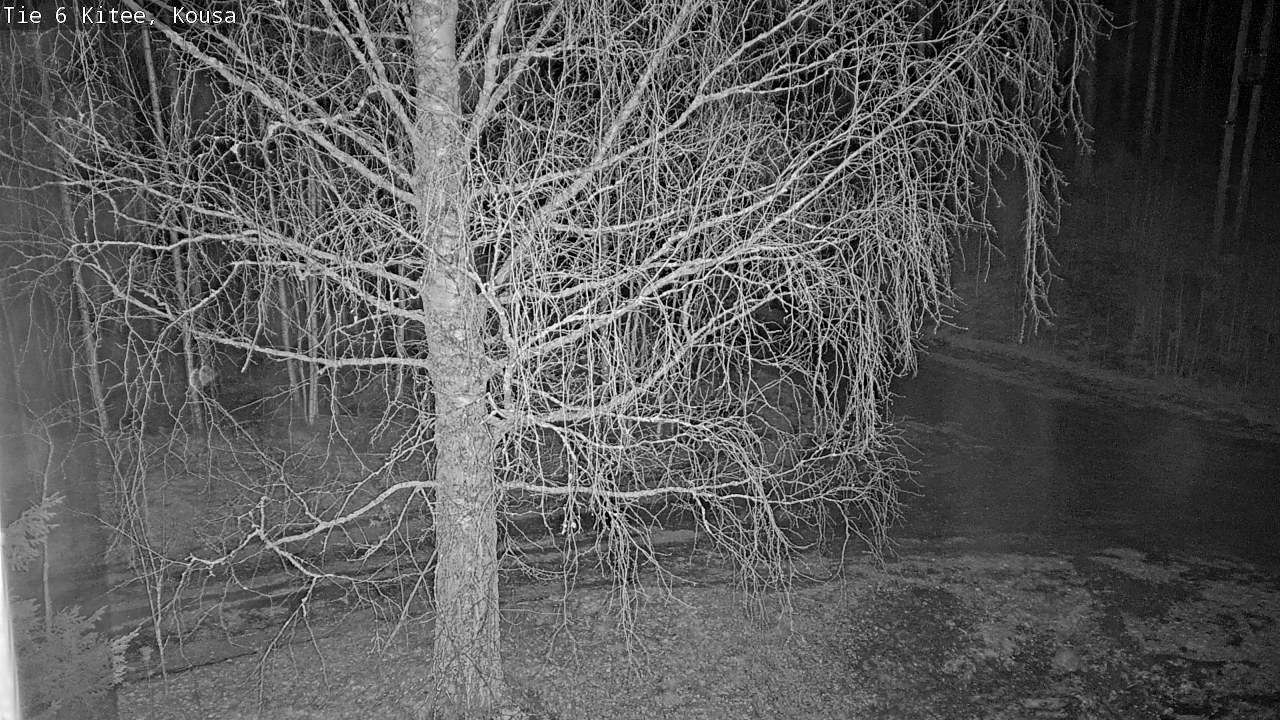 Weather Camera Image Road 6, Kitee, Kousa, Kitee, Pohjois-Karjala