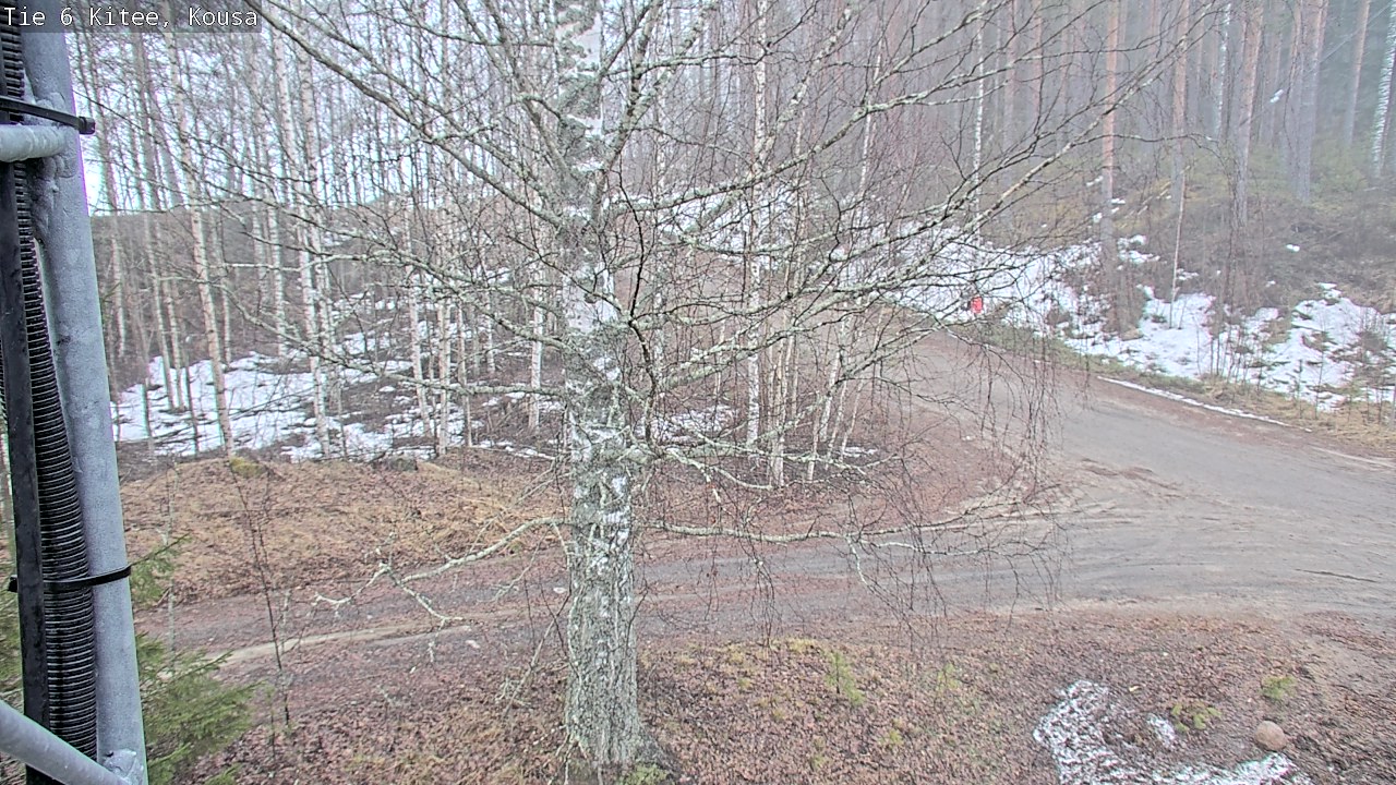 Weather Camera Image Road 6, Kitee, Kousa, Kitee, Pohjois-Karjala