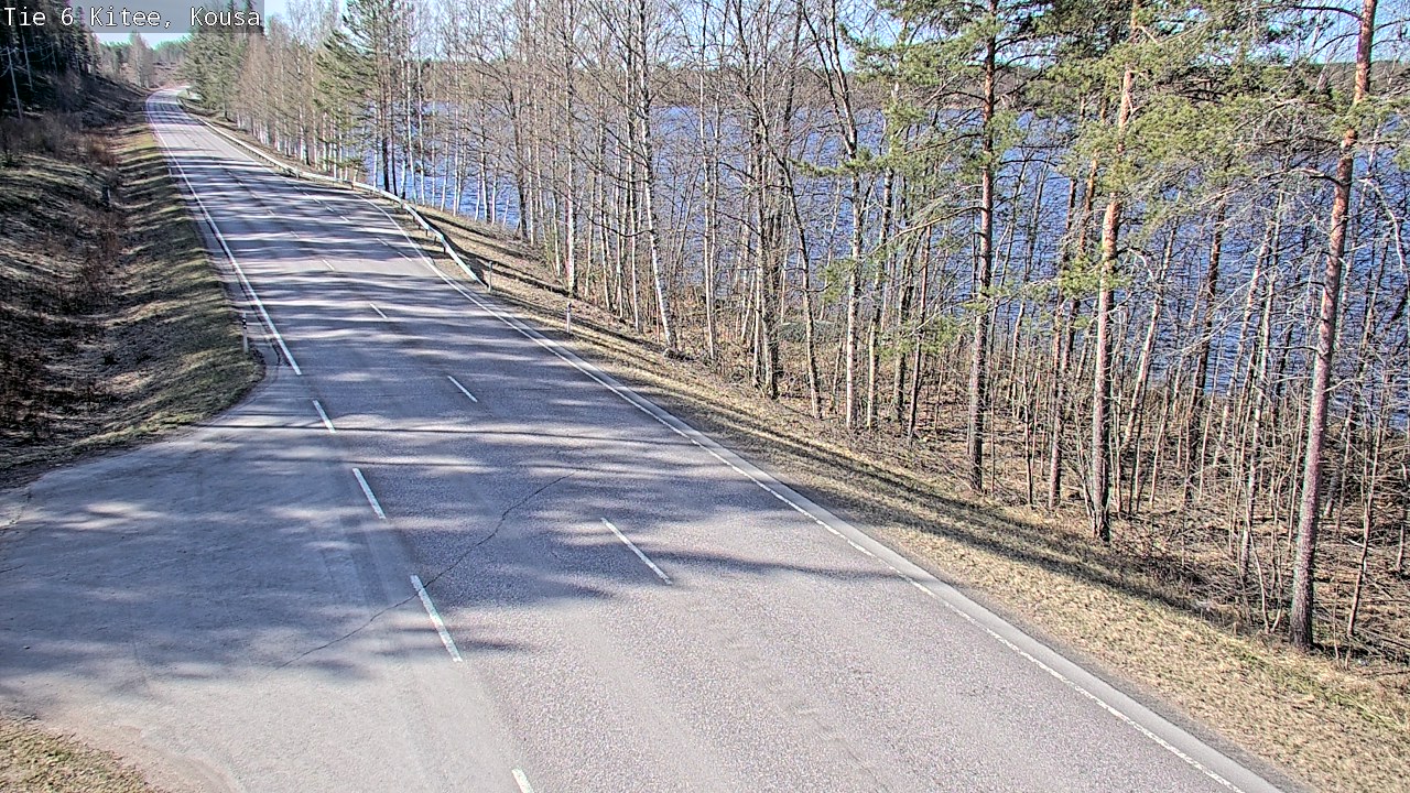 Weather Camera Image Väg 6, Kitee, Kousa, Kitee, Pohjois-Karjala