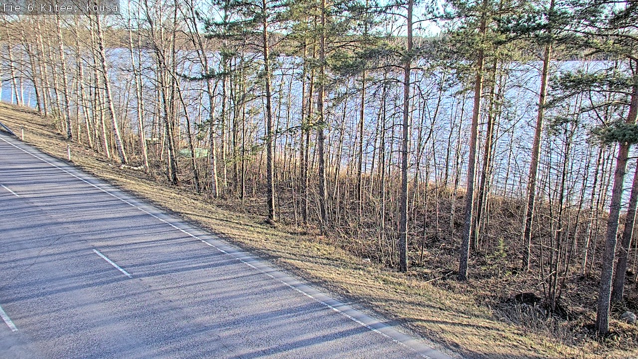 Weather Camera Image Väg 6, Kitee, Kousa, Kitee, Pohjois-Karjala