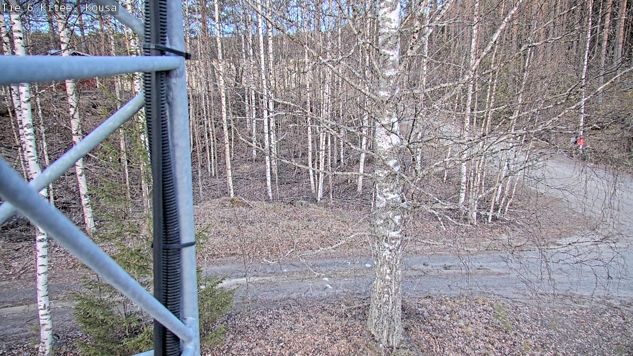 Weather Camera Image Väg 6, Kitee, Kousa, Kitee, Pohjois-Karjala