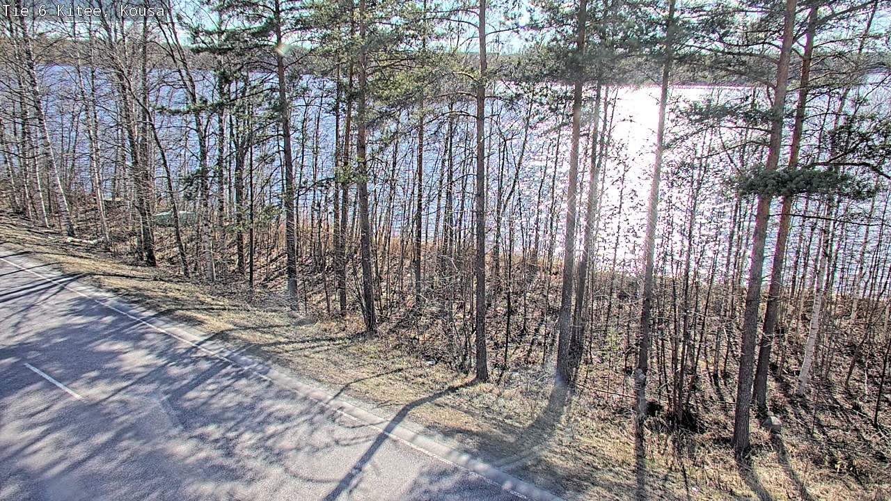 Weather Camera Image Väg 6, Kitee, Kousa, Kitee, Pohjois-Karjala