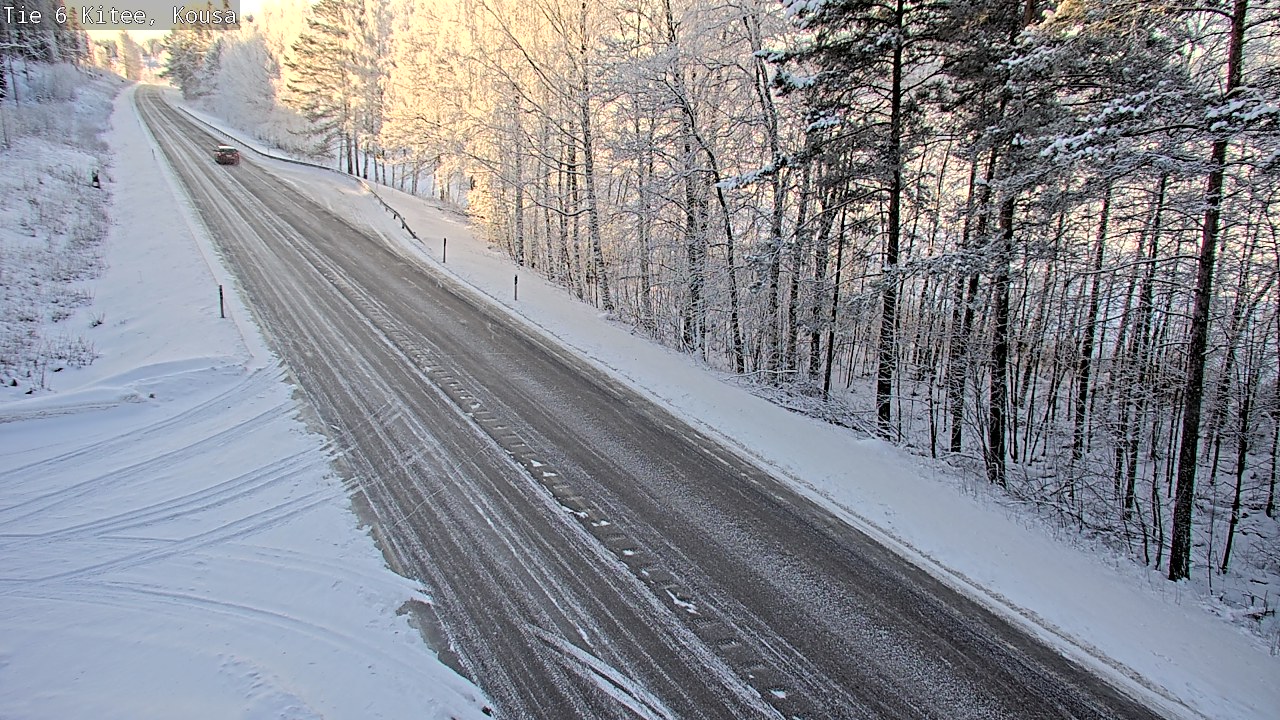 Weather Camera Image Väg 6, Kitee, Kousa, Kitee, Pohjois-Karjala