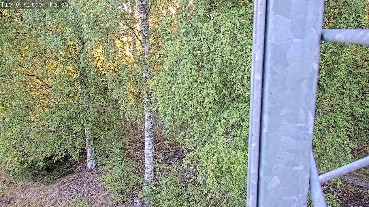 Weather Camera Image Road 6, Kitee, Kousa, Kitee, Pohjois-Karjala