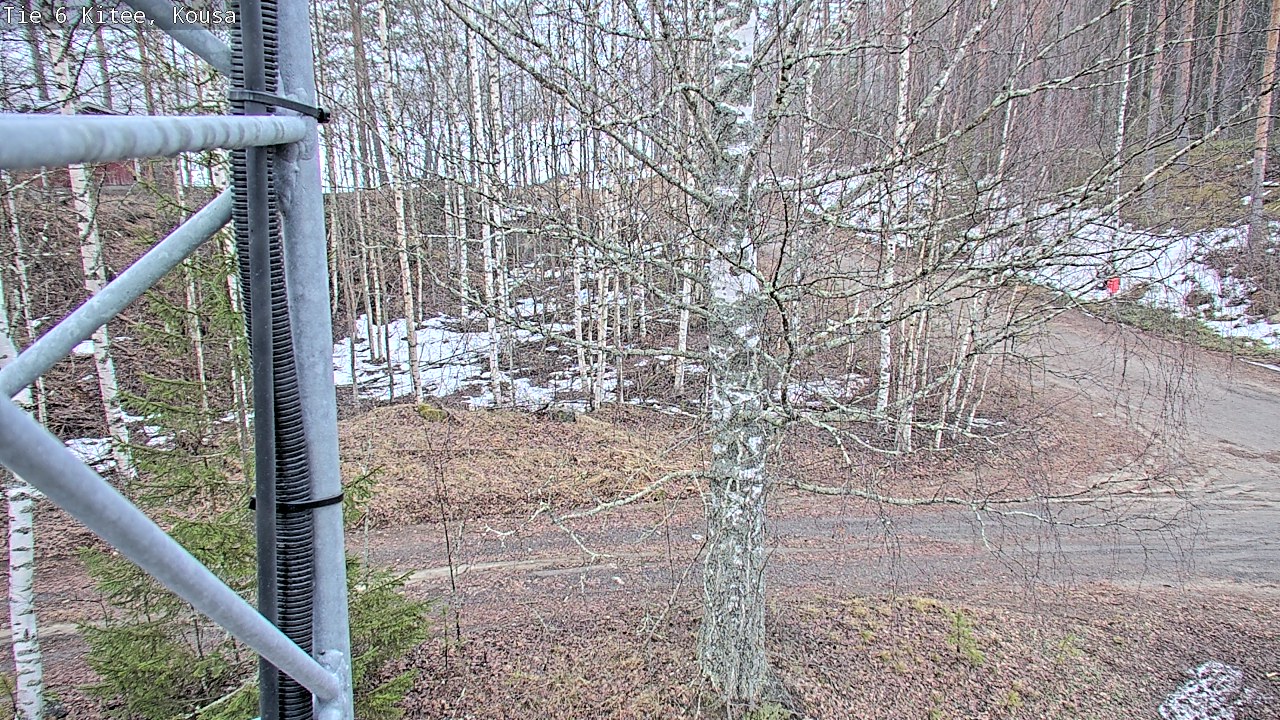 Weather Camera Image Road 6, Kitee, Kousa, Kitee, Pohjois-Karjala