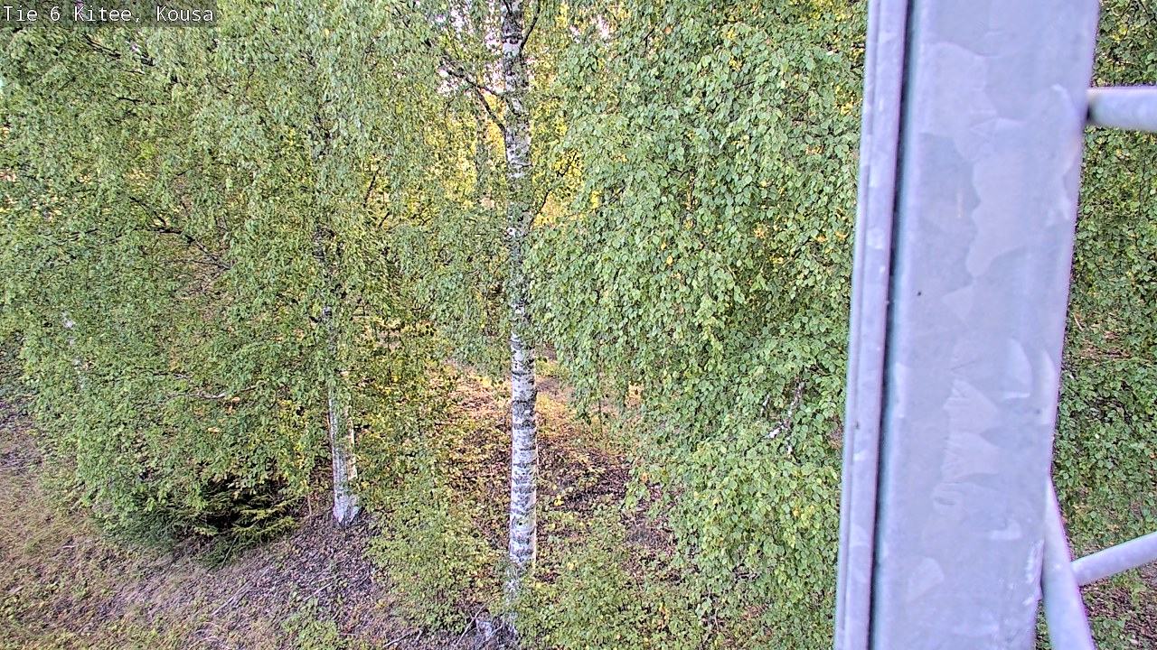 Weather Camera Image Road 6, Kitee, Kousa, Kitee, Pohjois-Karjala
