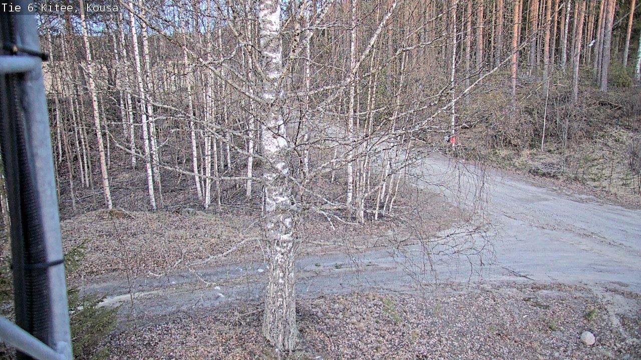 Weather Camera Image Väg 6, Kitee, Kousa, Kitee, Pohjois-Karjala