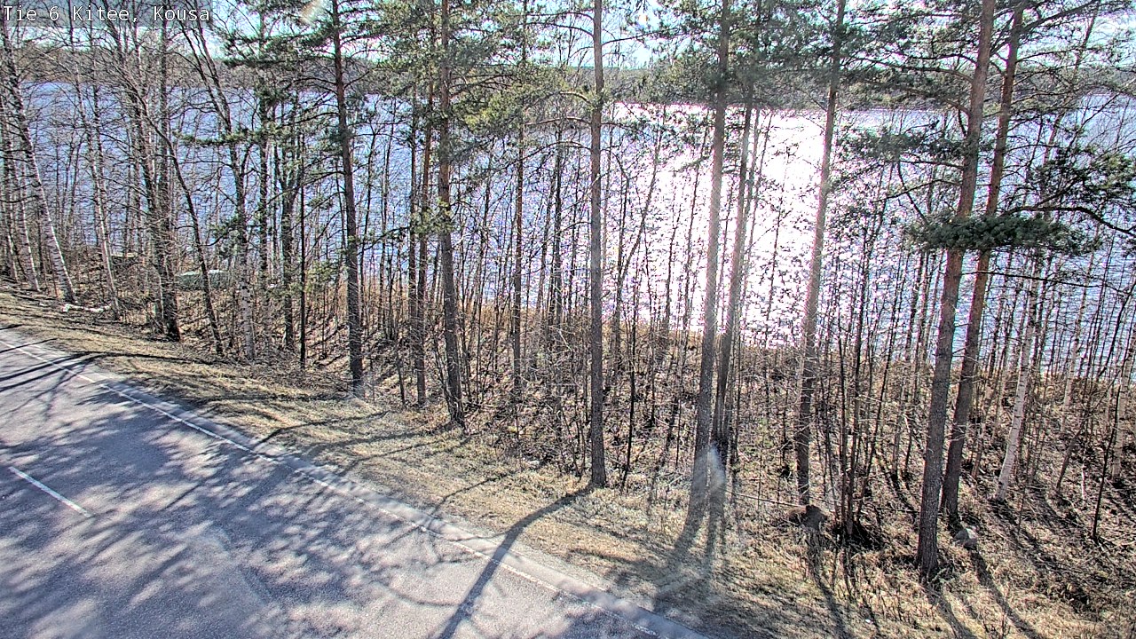 Weather Camera Image Väg 6, Kitee, Kousa, Kitee, Pohjois-Karjala