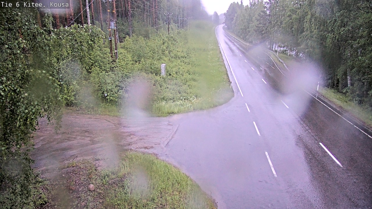 Kelikamerat Kuva Tie 6, Kitee, Kousa, Kitee, Pohjois-Karjala