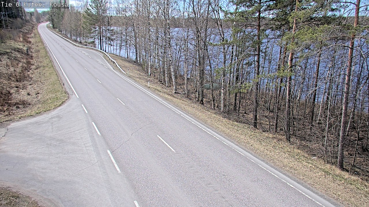 Weather Camera Image Väg 6, Kitee, Kousa, Kitee, Pohjois-Karjala