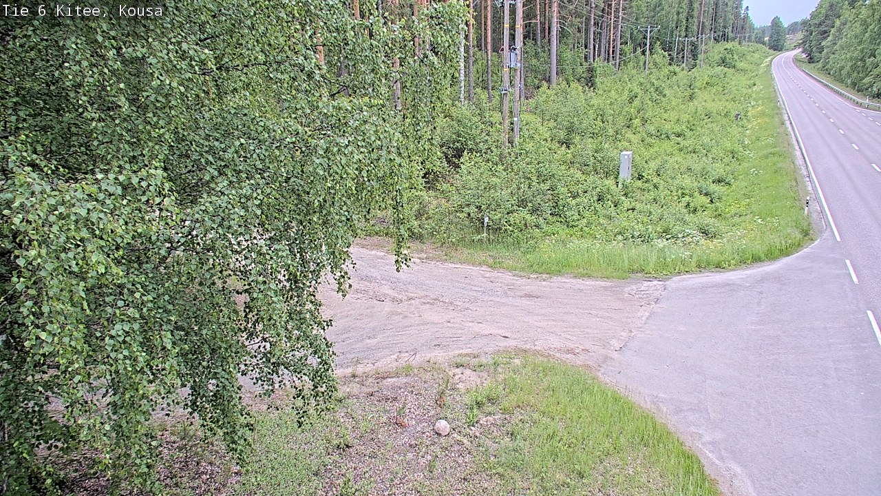 Kelikamerat Kuva Tie 6, Kitee, Kousa, Kitee, Pohjois-Karjala