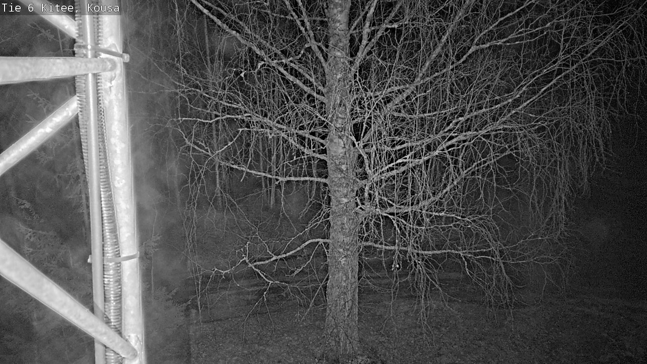 Weather Camera Image Road 6, Kitee, Kousa, Kitee, Pohjois-Karjala