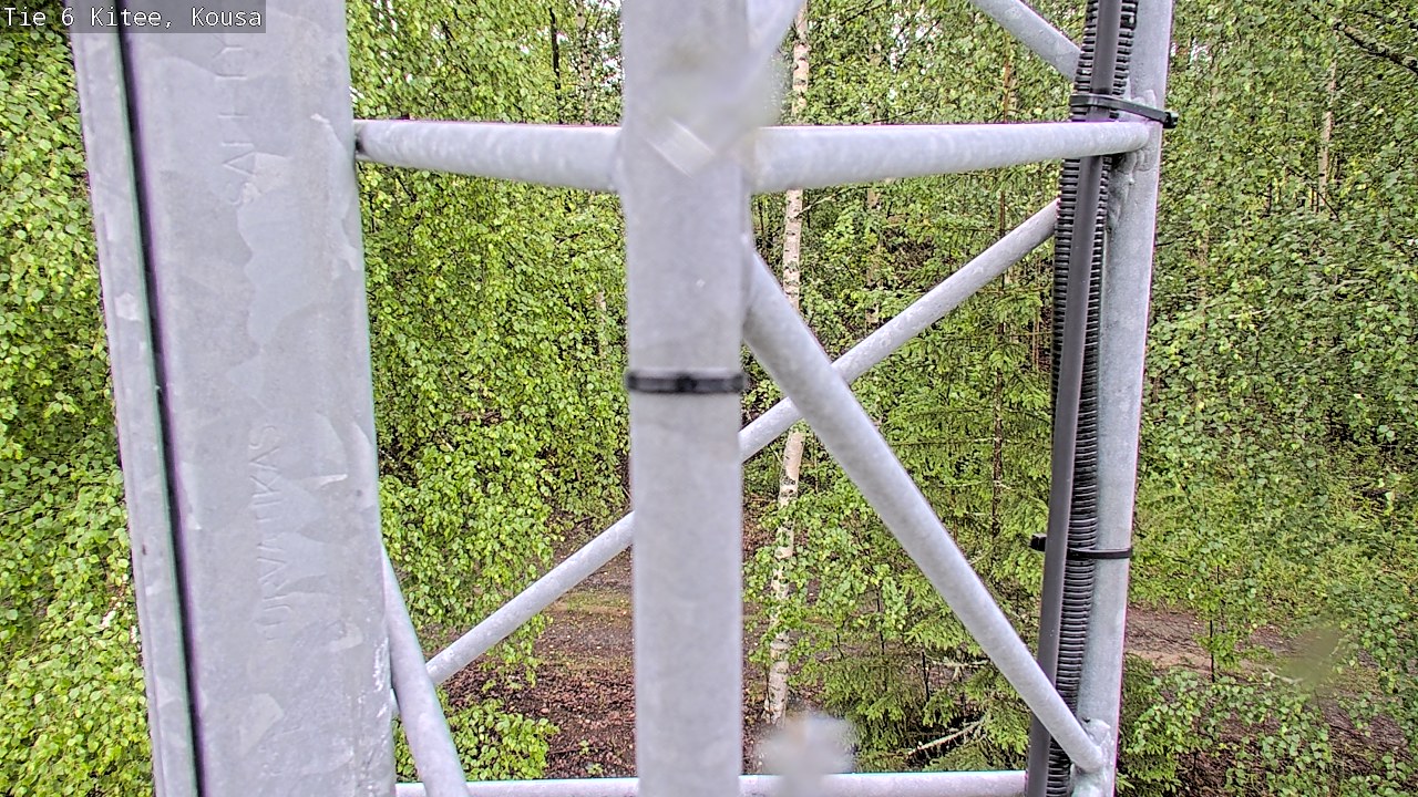 Weather Camera Image Väg 6, Kitee, Kousa, Kitee, Pohjois-Karjala