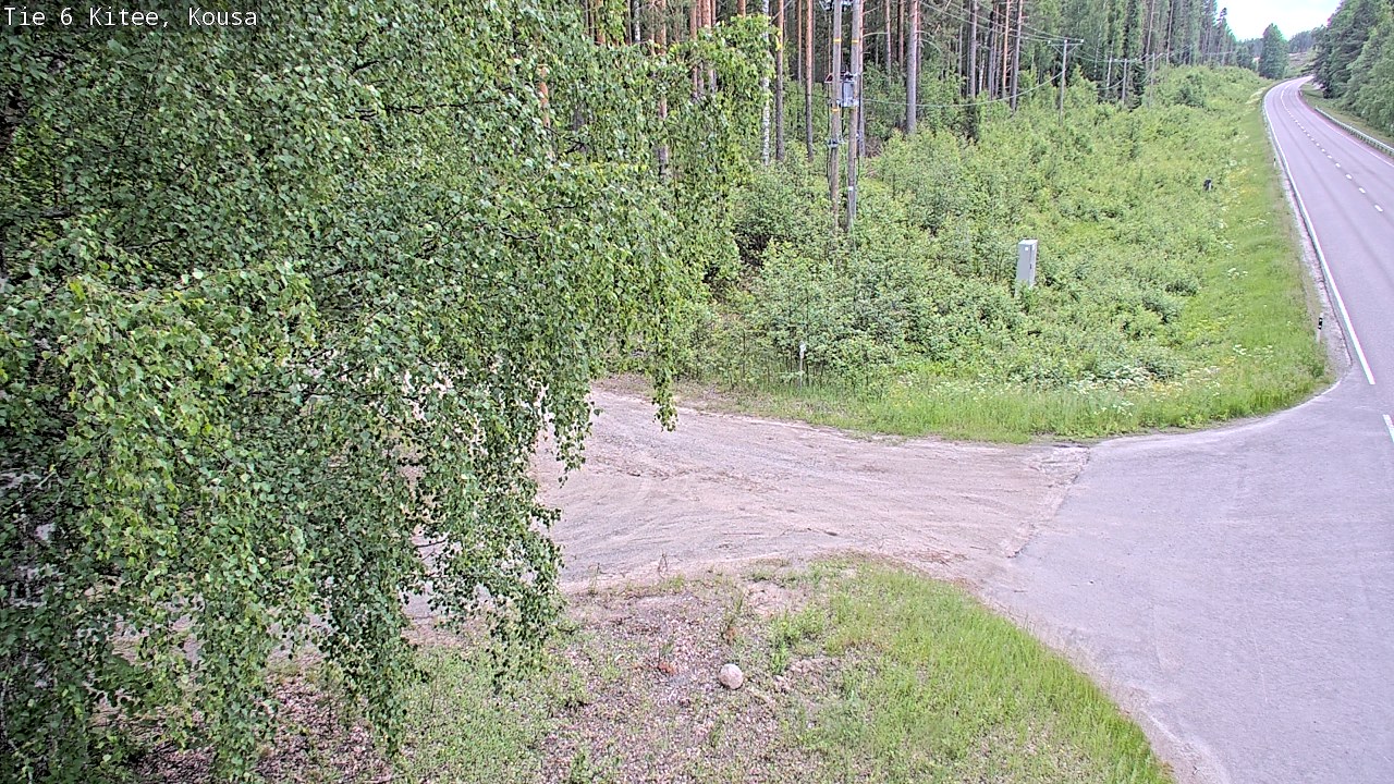 Kelikamerat Kuva Tie 6, Kitee, Kousa, Kitee, Pohjois-Karjala