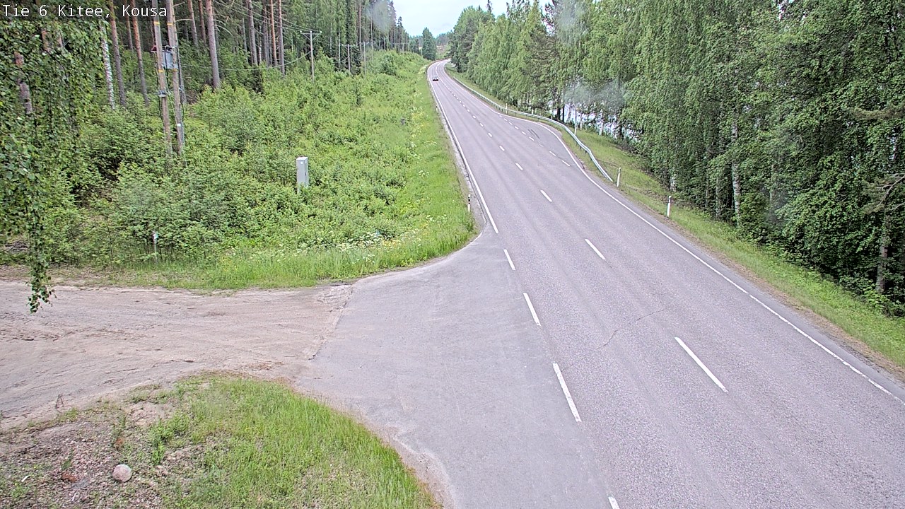Kelikamerat Kuva Tie 6, Kitee, Kousa, Kitee, Pohjois-Karjala