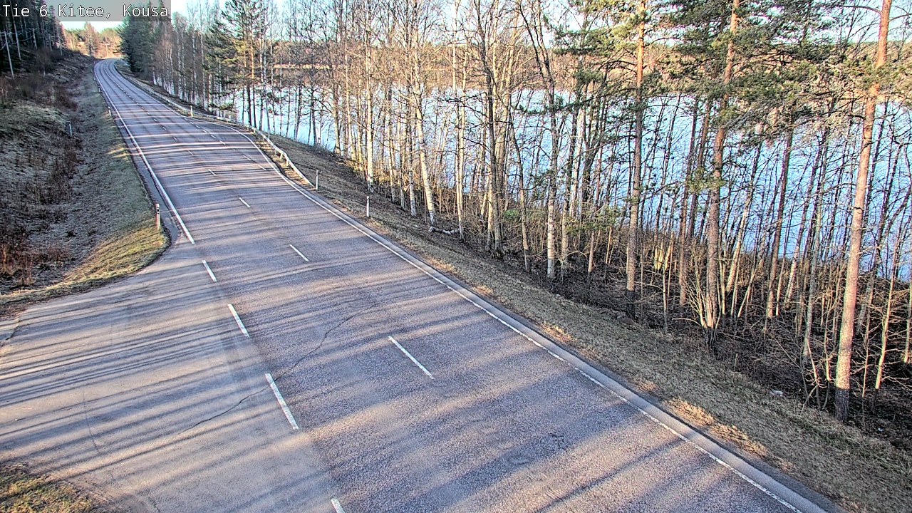 Weather Camera Image Väg 6, Kitee, Kousa, Kitee, Pohjois-Karjala