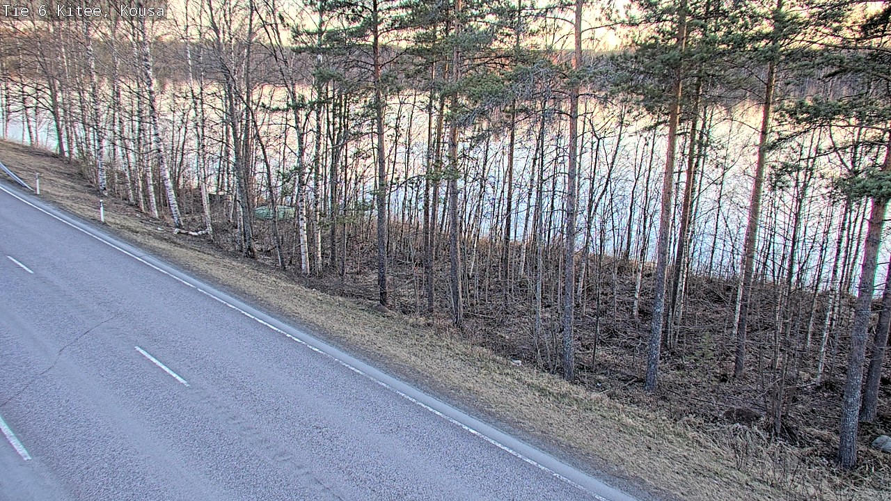 Weather Camera Image Väg 6, Kitee, Kousa, Kitee, Pohjois-Karjala
