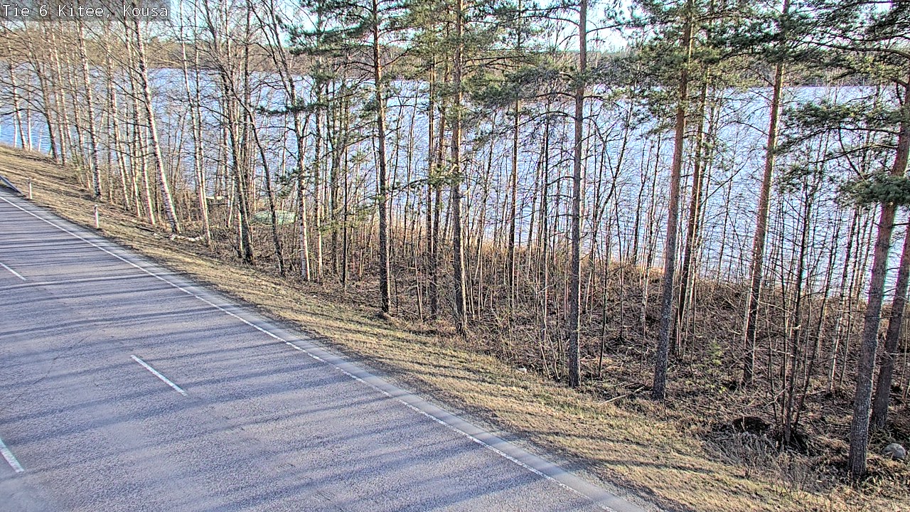 Weather Camera Image Väg 6, Kitee, Kousa, Kitee, Pohjois-Karjala