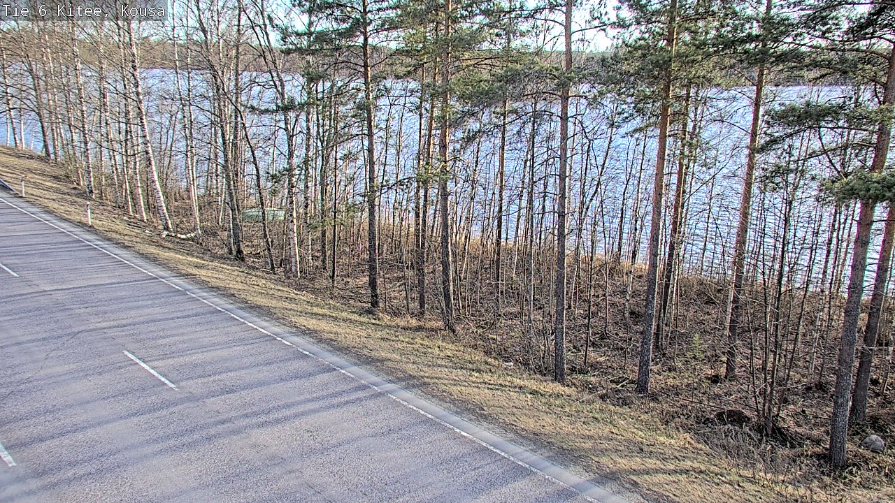 Weather Camera Image Väg 6, Kitee, Kousa, Kitee, Pohjois-Karjala