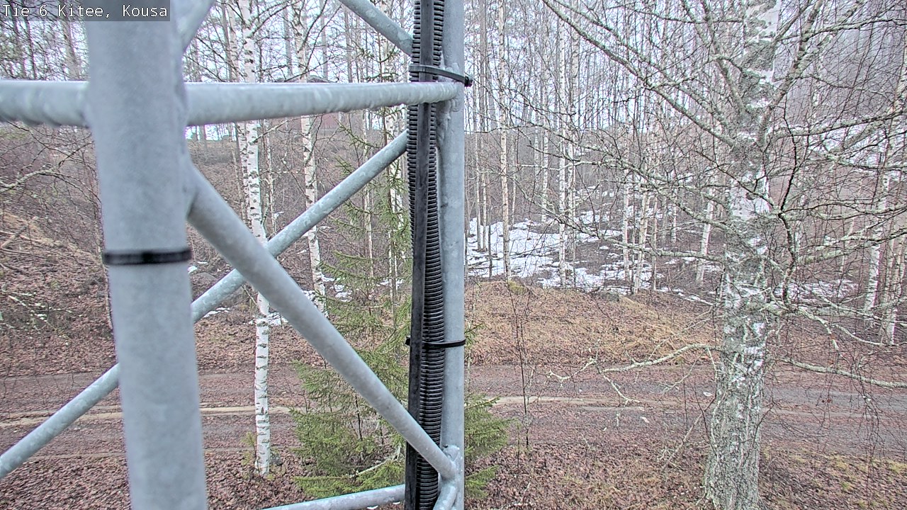 Weather Camera Image Road 6, Kitee, Kousa, Kitee, Pohjois-Karjala