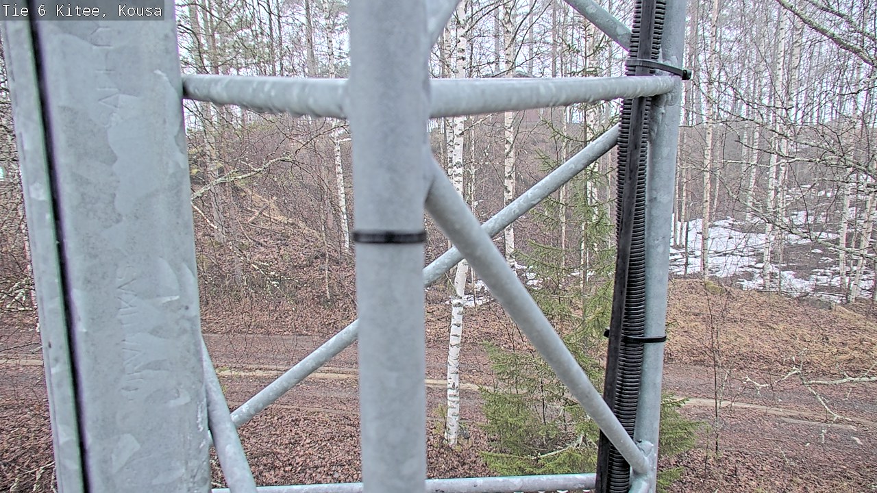 Weather Camera Image Road 6, Kitee, Kousa, Kitee, Pohjois-Karjala