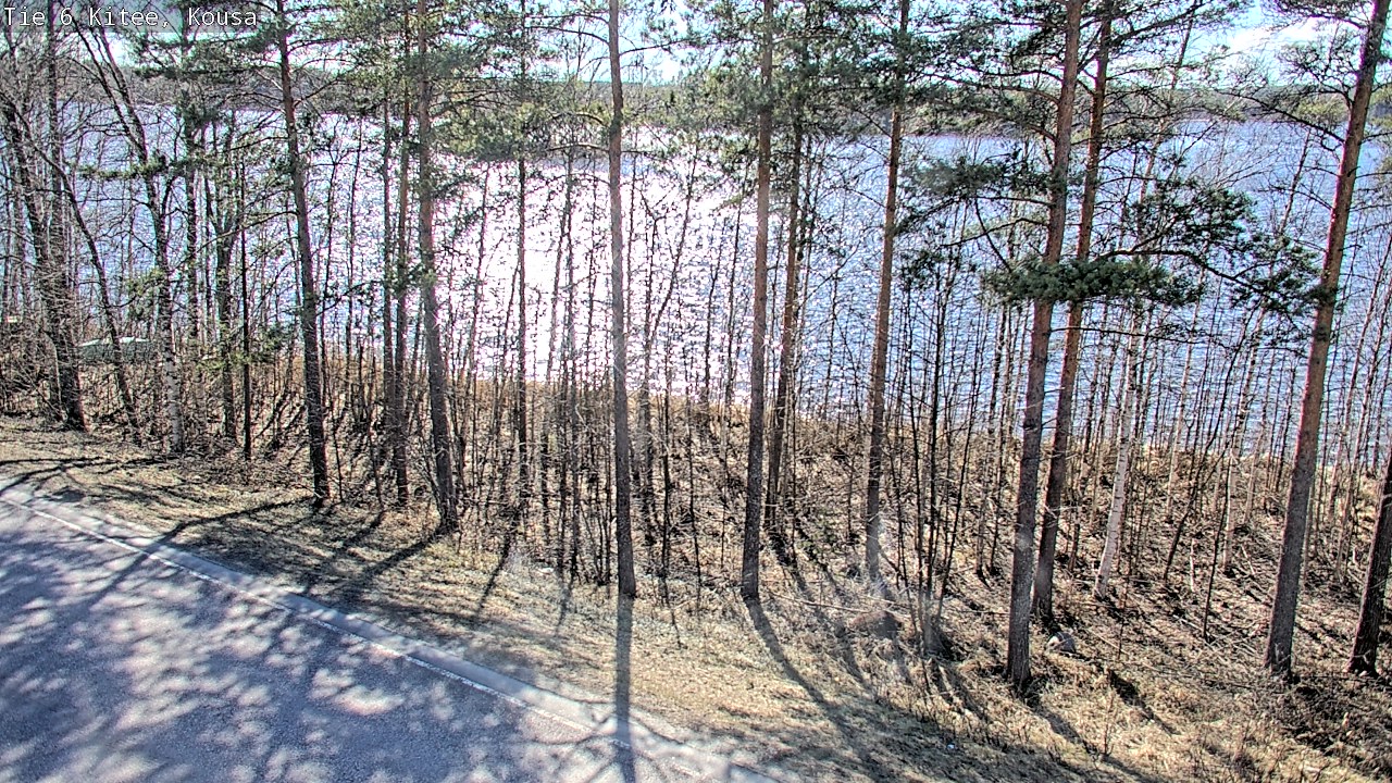 Weather Camera Image Väg 6, Kitee, Kousa, Kitee, Pohjois-Karjala